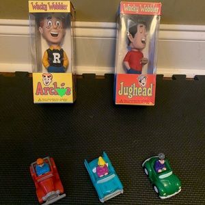Vintage Archie comics funko wacky wobbler set